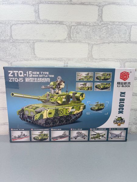 Конструктор &laquo;Танк ZTQ-15&raquo;, 412 деталей XJ-850 фото