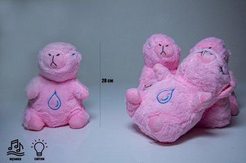Нічник дихаюча капібара рожева 2391899075 фото