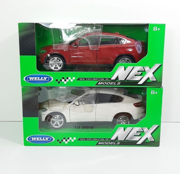 Машина металева 24004W "WELLY" 1:24 "BMW X6" 24004W фото