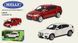 Машина металева 24004W "WELLY" 1:24 "BMW X6" 24004W фото 1