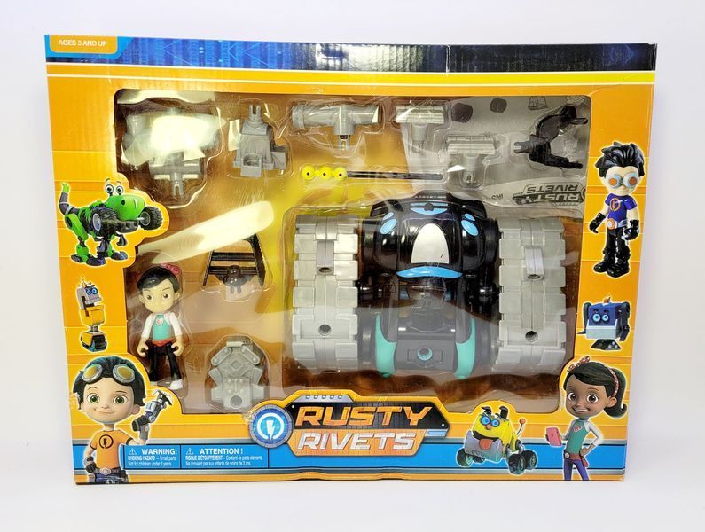 Ігровий набір герой + транспорт Rusty Rivets 25107 25107 фото