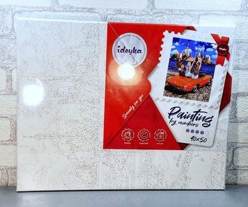 Картина за номерами ідейка дівчинки-подружки КН04712 (40х50см) КН04712 фото