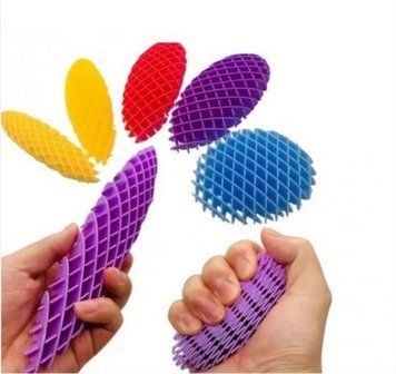 Антістрес губка для рук Fidget Worm мікс кольорів Fidget фото