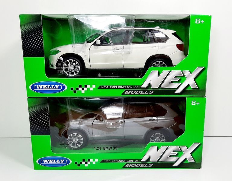 Машина металева 24052W "WELLY" 1:24 "BMW X5" 24052W фото