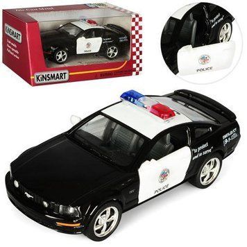 Машинка металева Kinsmart KT5091P "2006 Ford Mustang GT (Police) KT5091P фото