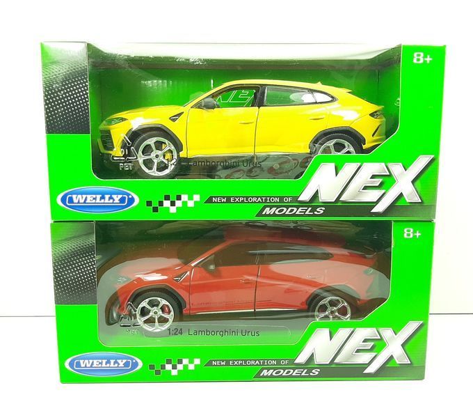 Машина металева 24094W "WELLY" 1:24 Lamborghini Urus 24094W фото