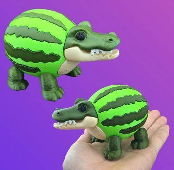 3D фигурка Glorbo Fruttodrillo (глорбо фруттодрило) 12см подвижный 2692890812 фото