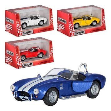 Машинка Kinsmart "Shelby Cobra 427" KT5322W інерційна металева, масштаб 1:36 KT5322W фото