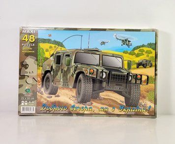 Пазли військова броньована машина 0039 А1 0039 А1 фото